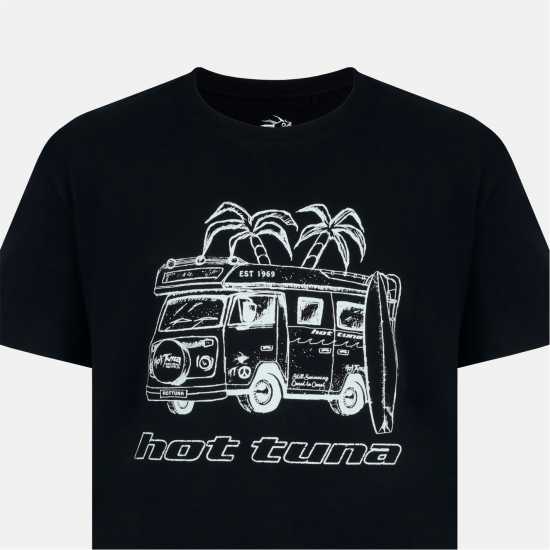 Hot Tuna Мъжка Тениска Обло Деколте Crew T Shirt Mens  