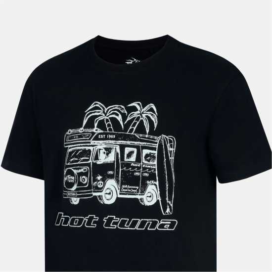 Hot Tuna Мъжка Тениска Обло Деколте Crew T Shirt Mens  
