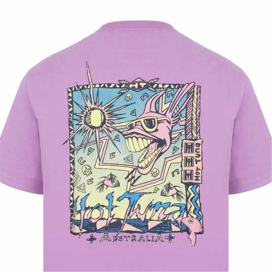 Мъжки тениски и фланелки Hot Tuna Мъжка Тениска Обло Деколте Crew T Shirt Mens Прахосана лавандула Hot Tuna Мъжка Тениска Обло Деколте Crew T Shirt Mens Прахосана лавандула Мъжки тениски и фланелки