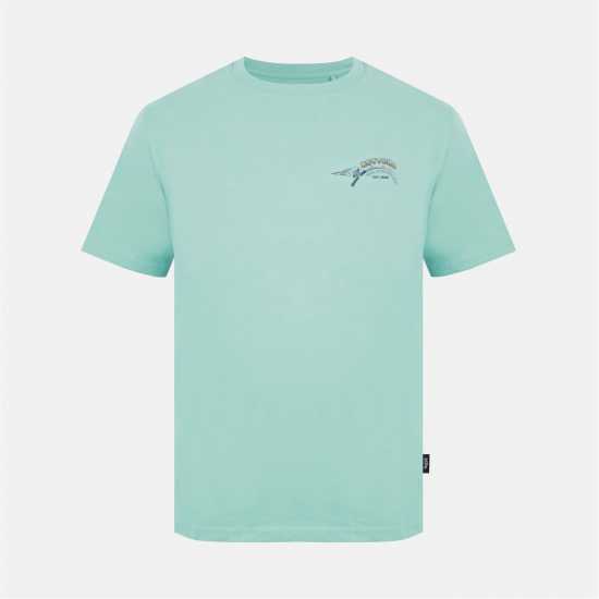 Hot Tuna Мъжка Тениска Обло Деколте Crew T Shirt Mens  