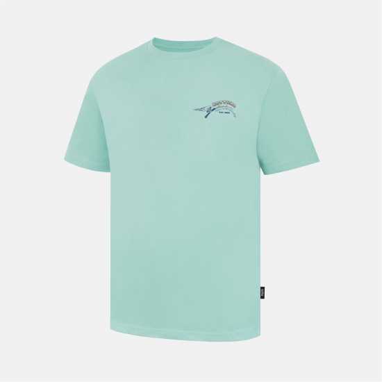 Hot Tuna Мъжка Тениска Обло Деколте Crew T Shirt Mens  