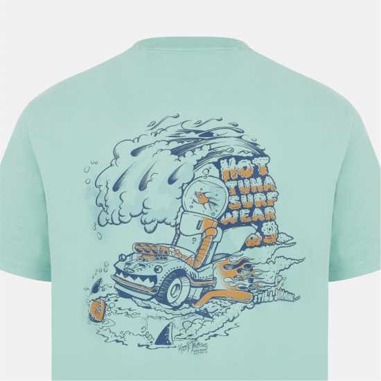 Hot Tuna Мъжка Тениска Обло Деколте Crew T Shirt Mens  