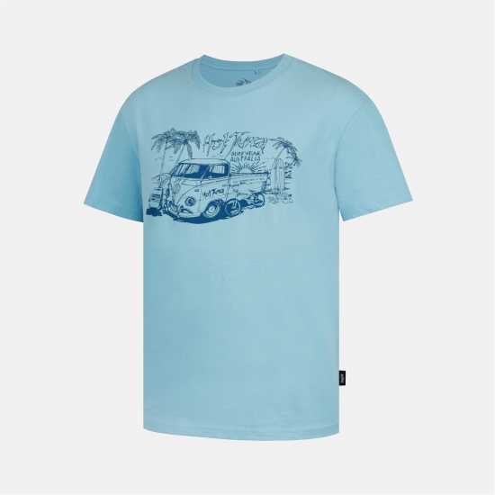 Hot Tuna Мъжка Тениска Обло Деколте Crew T Shirt Mens  