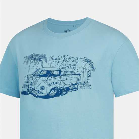 Hot Tuna Мъжка Тениска Обло Деколте Crew T Shirt Mens  