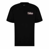 Hot Tuna Мъжка Тениска Обло Деколте Crew T Shirt Mens Black Мъжко облекло за едри хора