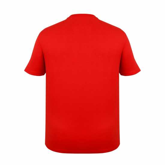 Hot Tuna Мъжка Тениска Обло Деколте Crew T Shirt Mens Red Van Мъжко облекло за едри хора