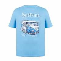 Hot Tuna Мъжка Тениска Обло Деколте Crew T Shirt Mens