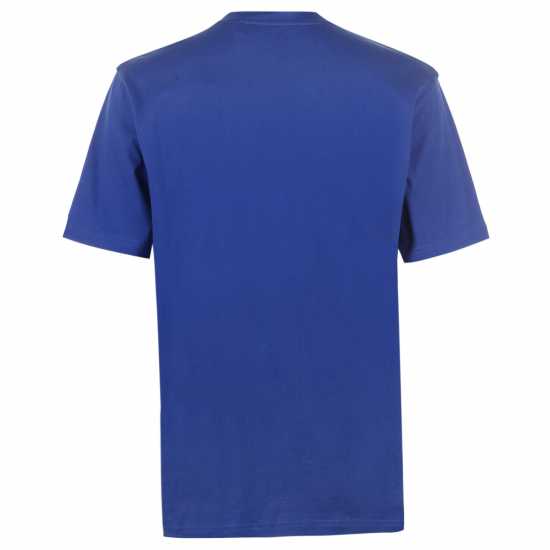 Hot Tuna Мъжка Тениска Обло Деколте Crew T Shirt Mens Ryl Blue Logo Мъжко облекло за едри хора