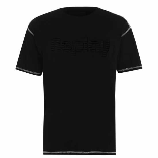 Replay Тениска Titan T Shirt Black 098 - Tshirts under 20