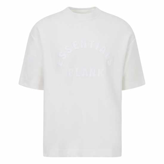 Мъжки тениски и фланелки Blank Essentials Essentials Arch T-Shirt Бяло Blank Essentials Essentials Arch T-Shirt Бяло Мъжки тениски и фланелки