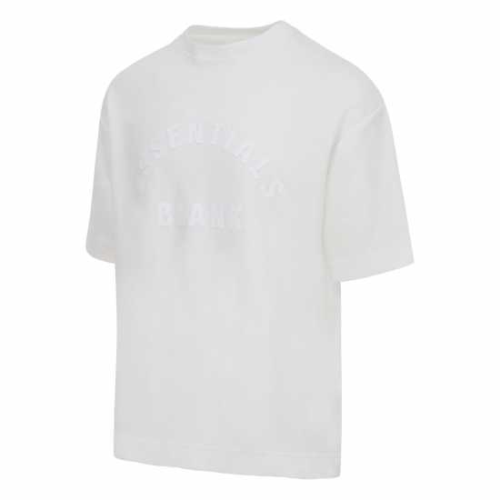 Мъжки тениски и фланелки Blank Essentials Essentials Arch T-Shirt Бяло Blank Essentials Essentials Arch T-Shirt Бяло Мъжки тениски и фланелки