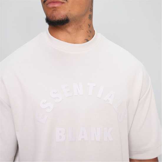 Blank Essentials Essentials Arch T-Shirt Flat Grey Мъжки тениски и фланелки