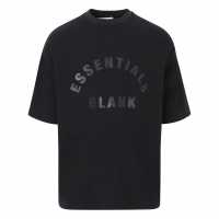 Blank Essentials Essentials Arch T-Shirt Black Мъжки тениски и фланелки