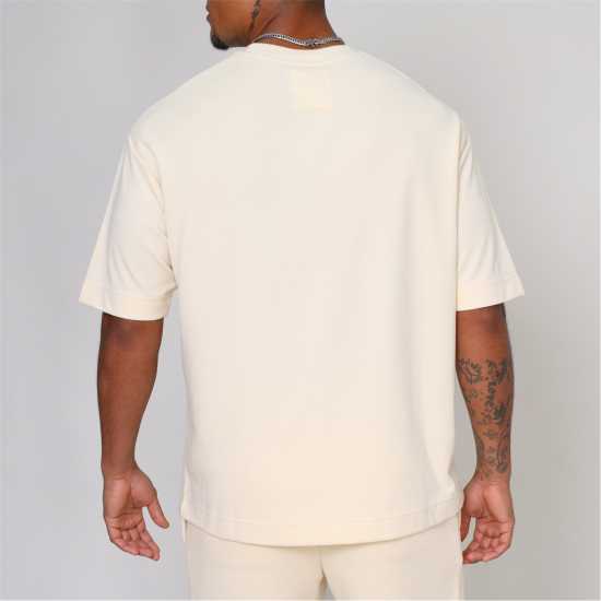 Blank Essentials Essentials Arch T-Shirt Summer Sand Мъжки тениски и фланелки