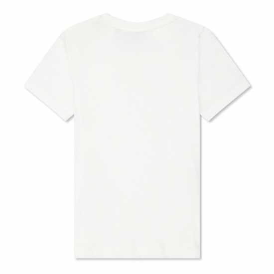 Lyle And Scott Kids' L&s Script Regular Fit T-Shirt 626 Бяло 