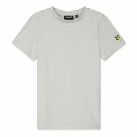 Lyle And Scott Kids' L&s Script Regular Fit T-Shirt X570 Сиво Мреже 