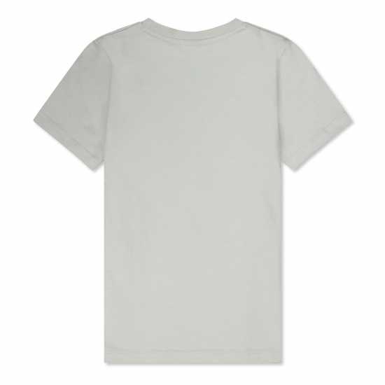 Lyle And Scott Kids' L&s Script Regular Fit T-Shirt X570 Сиво Мреже 