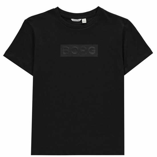 Bjorn Borg Детска Тениска Borg Sport T Shirt Junior Black 90651 - Детски тениски и фланелки