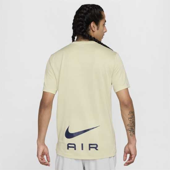 Nike Мъжка Риза Air Run T-Shirt Mens Хаки Мъжки тениски и фланелки