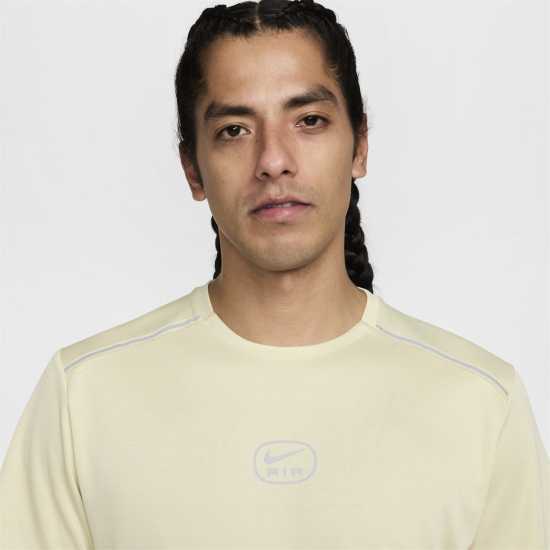 Nike Мъжка Риза Air Run T-Shirt Mens Хаки Мъжки тениски и фланелки