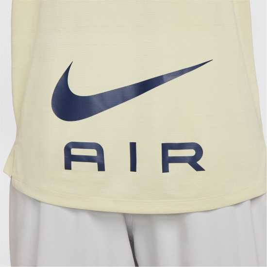 Nike Мъжка Риза Air Run T-Shirt Mens Хаки Мъжки тениски и фланелки