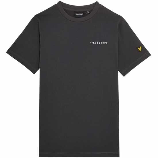 Lyle And Scott Kids' Regular Fit Script T-Shirt  