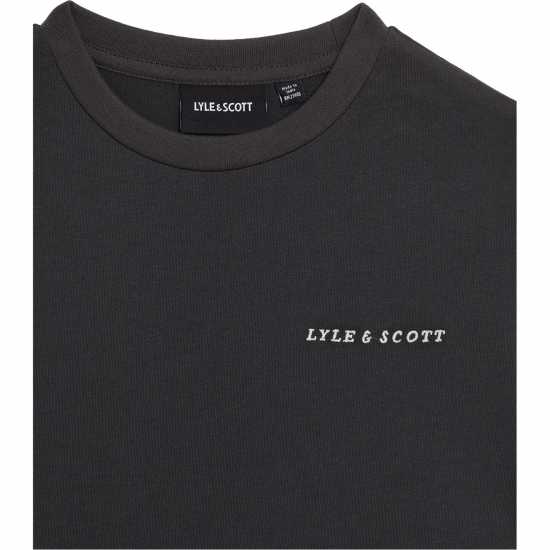 Lyle And Scott Kids' Regular Fit Script T-Shirt  