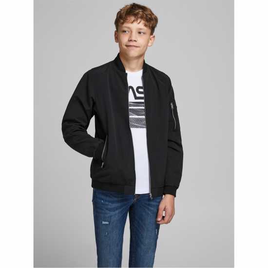 Пилотско Яке Jack And Jones Jj Rush Bomber Jacket Черно 