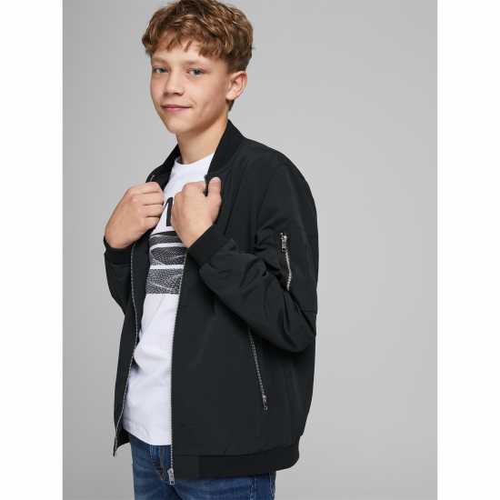 Пилотско Яке Jack And Jones Jj Rush Bomber Jacket Черно 