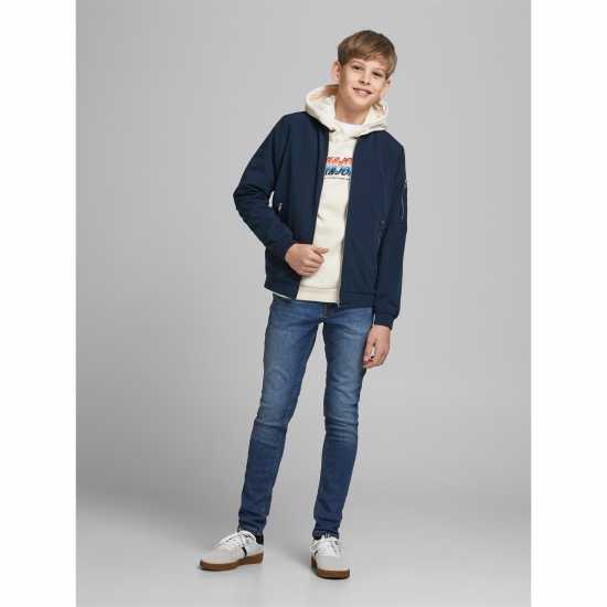 Пилотско Яке Jack And Jones Jj Rush Bomber Jacket Нави блейзър 