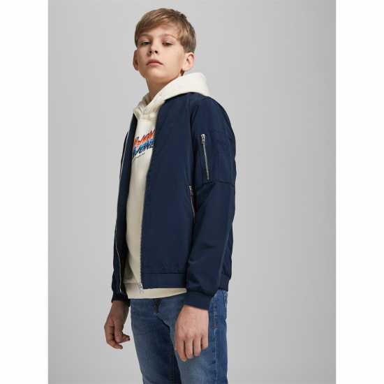 Пилотско Яке Jack And Jones Jj Rush Bomber Jacket Нави блейзър 