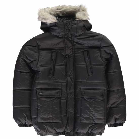 Firetrap Boys' Stylish Padded Winter Jacket with Hood  