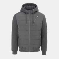 Firetrap Мъжко Яке Fleece Hybrid Jacket Mens  