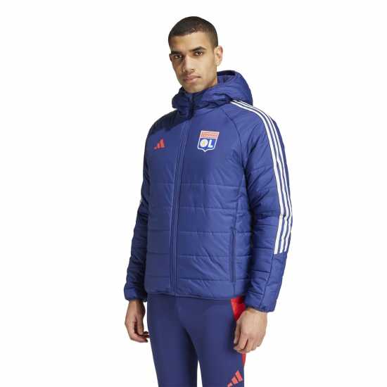Adidas Мъжко Яке Olympique Lyonnais Winter Jacket Mens  