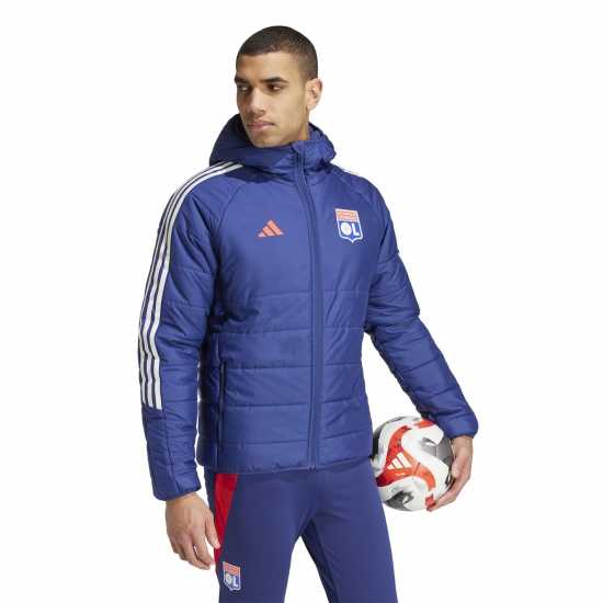 Adidas Мъжко Яке Olympique Lyonnais Winter Jacket Mens  