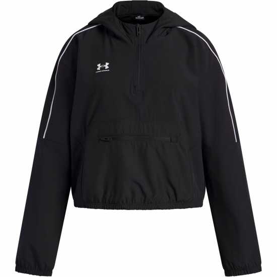 Under Armour Challenger Water-Resistant Adjustable Hood Rain Anorak  
