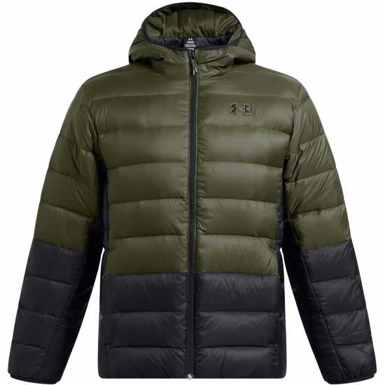 Under Armour Legend Down Hooded Heavyweight Puffer Jacket Морско ОД Зелено Under Armour Legend Down Hooded Heavyweight Puffer Jacket Морско ОД Зелено