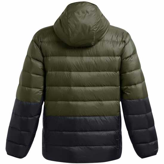 Under Armour Legend Down Hooded Heavyweight Puffer Jacket Морско ОД Зелено Under Armour Legend Down Hooded Heavyweight Puffer Jacket Морско ОД Зелено