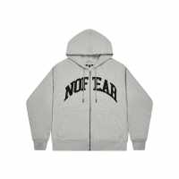 No Fear Hood Puffer Sn54 Grey Marl No Fear Hood Puffer Sn54 Grey Marl