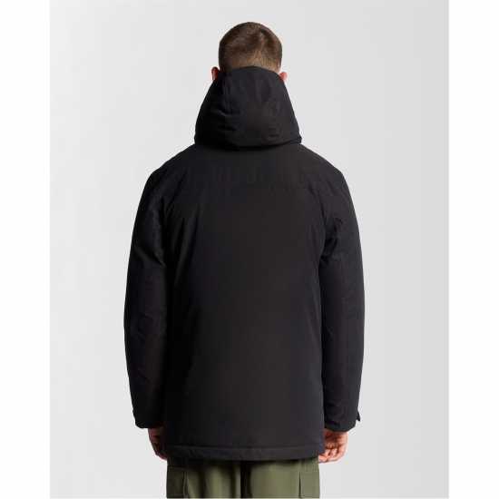 Lyle And Scott Ватирано Яке Men's Membrane Quilted Jacket Център черен 