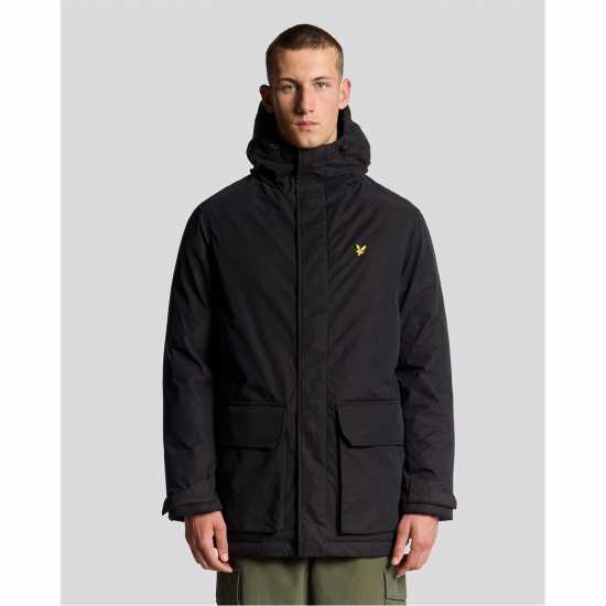 Lyle And Scott Ватирано Яке Men's Membrane Quilted Jacket Център черен 