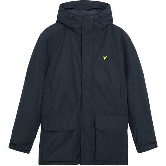 Lyle And Scott Ватирано Яке Men's Membrane Quilted Jacket Тъмно морско синьо Lyle And Scott Ватирано Яке Men's Membrane Quilted Jacket Тъмно морско синьо
