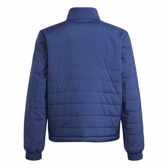 Adidas Ватирано Детско Яке Entrada 22 Light Quilted Jacket Juniors Нави Син Детски якета и палта