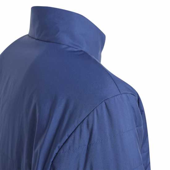 Adidas Ватирано Детско Яке Entrada 22 Light Quilted Jacket Juniors Нави Син Детски якета и палта
