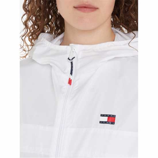 Tommy Jeans The Chicago Jacket Бяло Дамски грейки