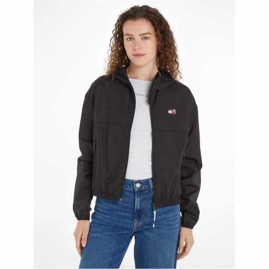 Tommy Jeans The Chicago Jacket Черно Дамски грейки