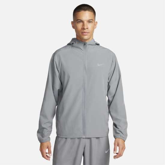 Nike Мъжко Яке С Качулка Form Hooded Jacket Mens Smoke Grey Мъжки якета и палта