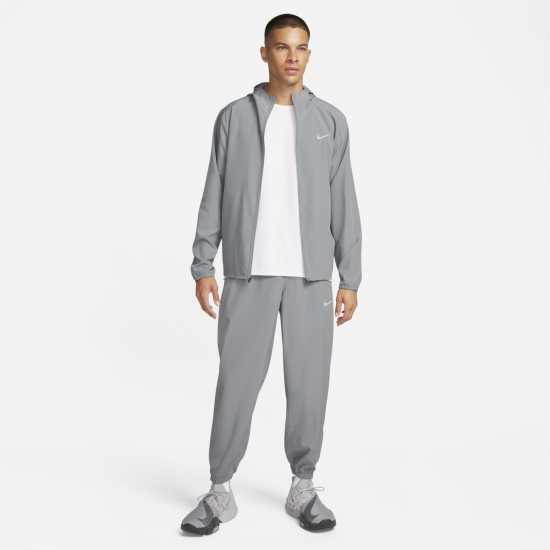 Nike Мъжко Яке С Качулка Form Hooded Jacket Mens Smoke Grey Мъжки якета и палта