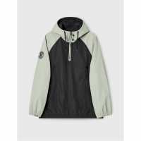 Pretty Green Men's Travis Smock Overshirt Зелено 