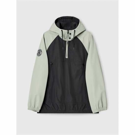 Pretty Green Men's Travis Smock Overshirt Зелено Pretty Green Men's Travis Smock Overshirt Зелено